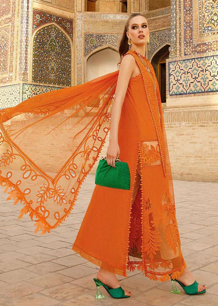 M.B LUXURY LAWN EMBROIDERY CHIKANKARI