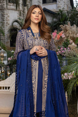 Azure Blue Formal Collection Chiffon 3pc