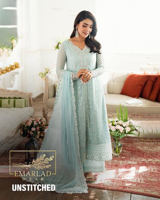 Azure | Sky Blue - Semi Pure Chiffon Collection