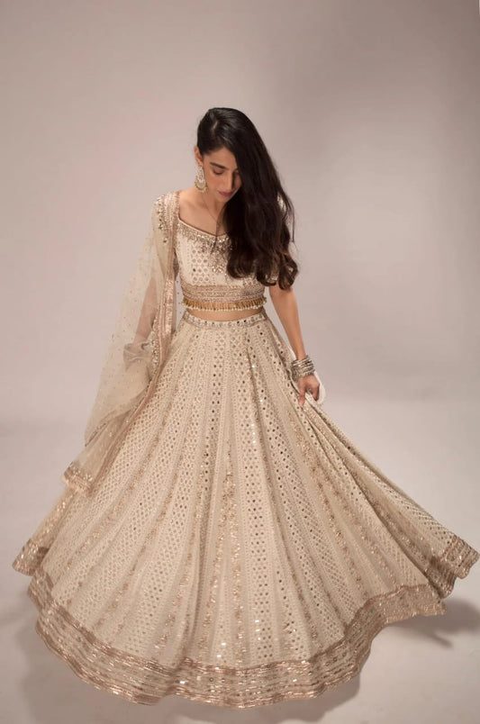 Naveen Tobeh Skin Bridal Collection Chiffon Fabric