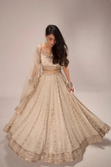Naveen Tobeh Skin Bridal Collection Chiffon Fabric