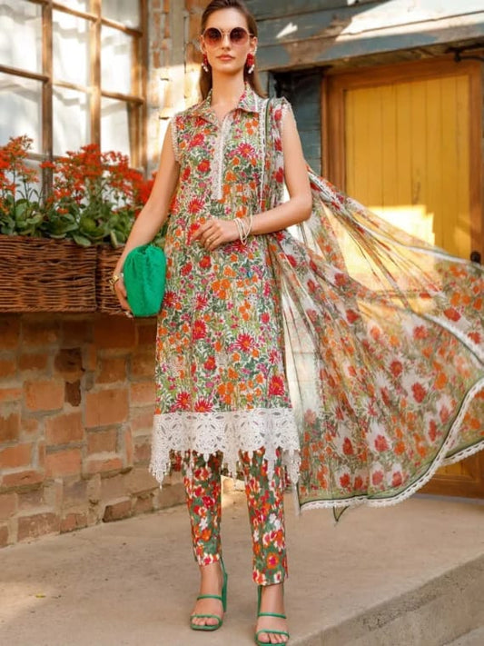 MARIA B Mprints Spring Summer Collection pink