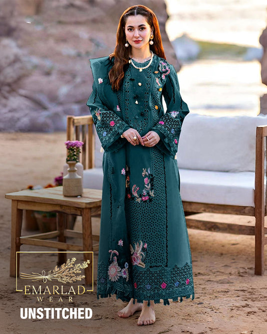 Qalamkar Selin | Zinc - Luxury Lawn Chikankari Collection