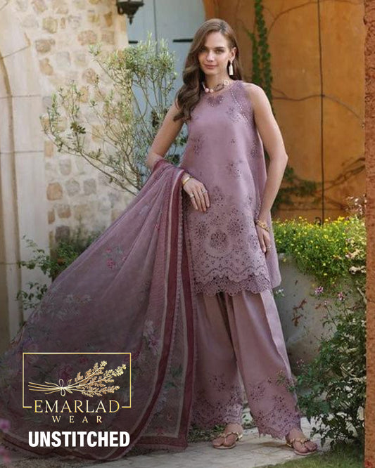 Noor By Sadia Asad | Light Purple - Luxe Chikankari Collection