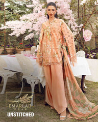 Maria B MPT-2602-A | Peach - Lawn Collection 2025