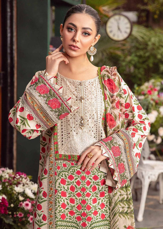 Maria B Skin Digital Emb New Arrival Lawn Chiffon Dupatta