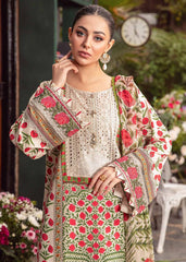 Maria B Skin Digital Emb New Arrival Lawn Chiffon Dupatta