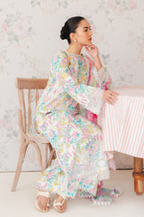 Afrozeh Multi Stitched Dress Summer collection Embroidery Pure Lawn 3pc