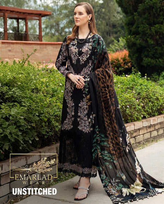 Ramsha | Black - Chickenkari Collection