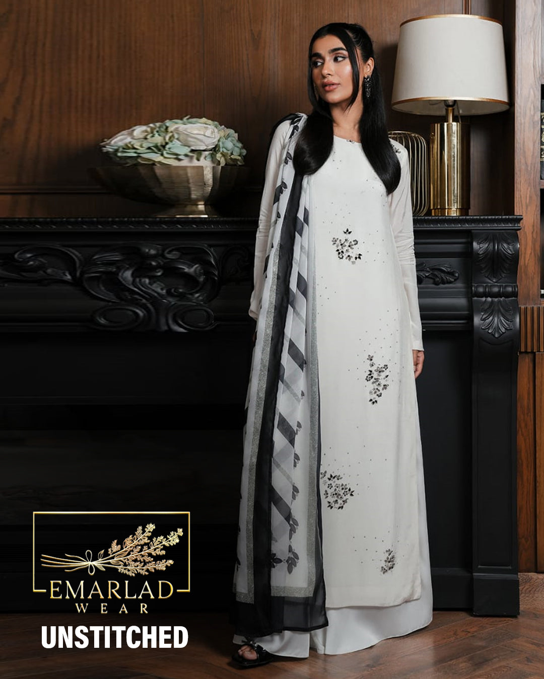 Lulusar | White - Raw Silk Collection