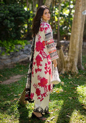 Elaf black gala Pure Lawn Embroidery Collection 3pc