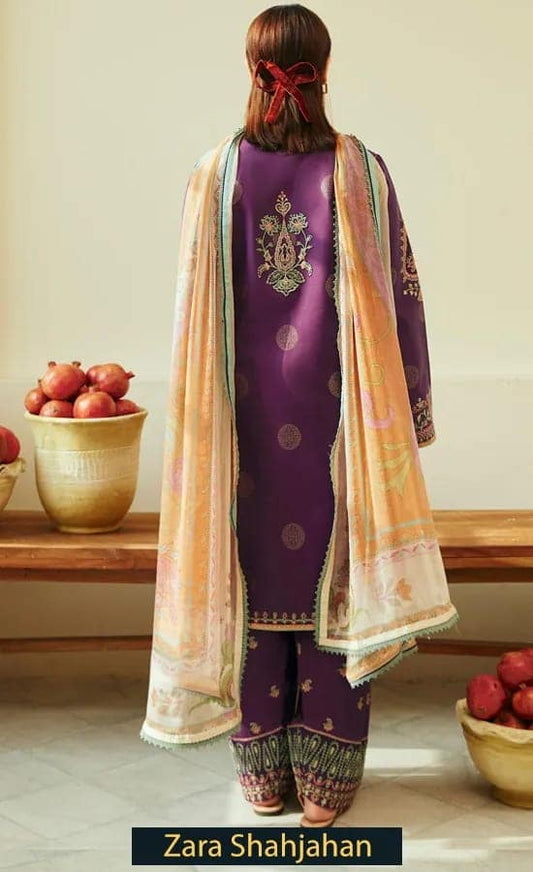 CoCo Purple Luxury Dress New Arrival Embroidery