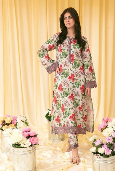 Rangrez Festive Embroidered Fabric Lawn Digital