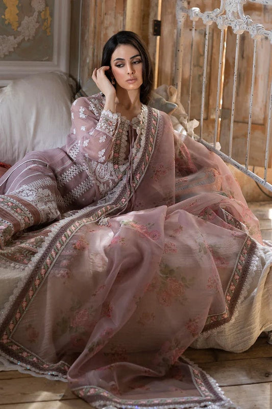 Sobia Nazir Tpink Luxury Lawn Embroidery Dress 3pc