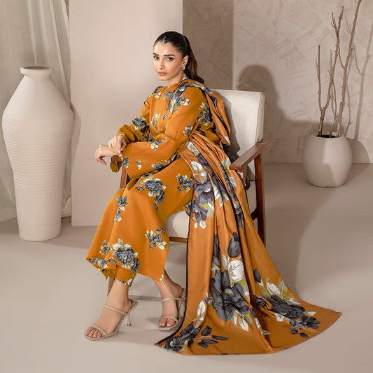 Limelight LM-0987 | Mustard - Lawn Collection
