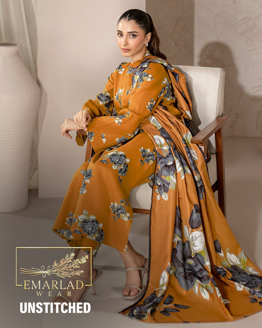 Limelight LM-0987 | Mustard - Lawn Collection