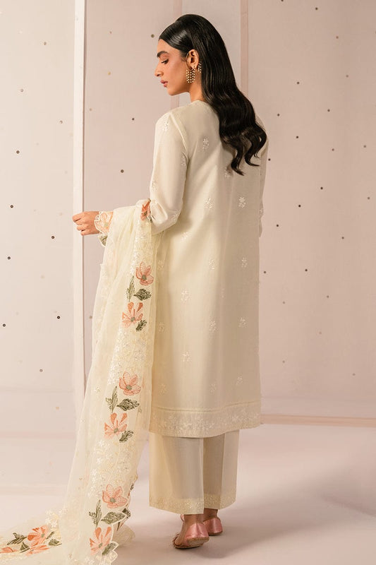 Cross Stitch  Luxury Lawn Chikankari Embroidery Dress