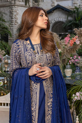 Azure Blue Formal Collection Chiffon 3pc