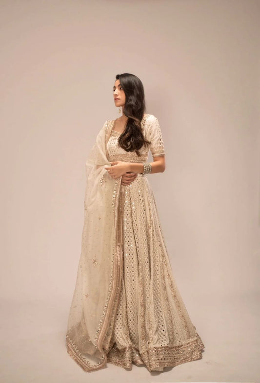 Naveen Tobeh Skin Bridal Collection Chiffon Fabric
