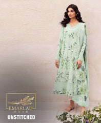 Iznik Digital Print Lawn Embroidery Chikankari New Arrival 3pc