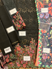 Jugnu| Black - Lawn Chickenkari Collection