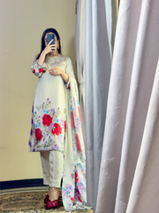 Emarlad Exclusive 3 pcs Silk Suit