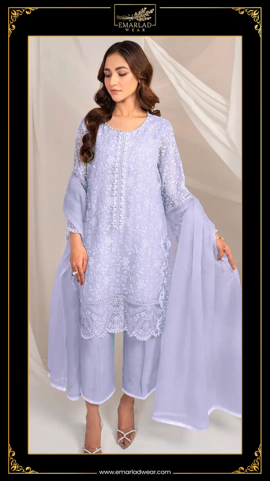 Haniya - Javeria Zoa - Ice Blue
