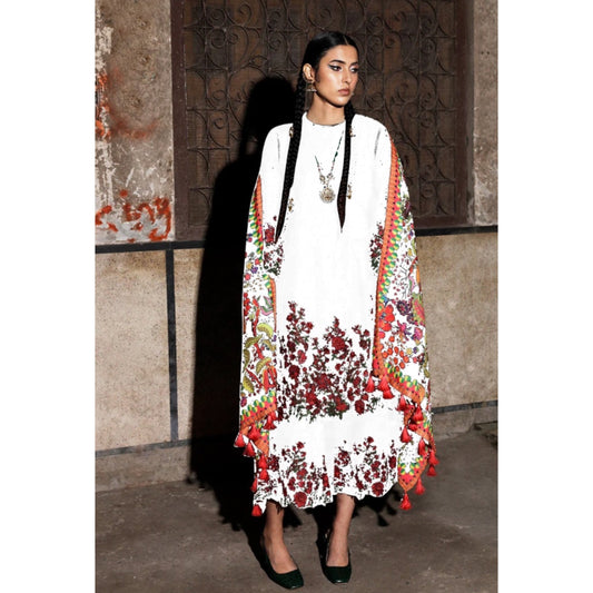 Jugnu | White - Chikankari Collection