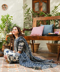 Sapphire Tie&Die- Lawn Collection