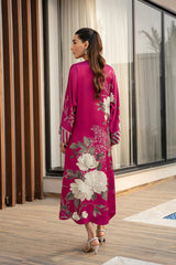 Lulusar Pink Silk Dress