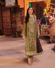 Asim jofa dhani chiffon 3Pc