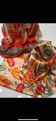 Shamoze Silk - 3 Piece - Digital Print - Cream Floral