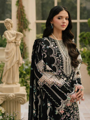 Bin Ilyas | Black - Luxury Chikankari Lawn Collection