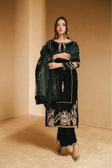 Emarlad Wear Exclusive Velvet Collection Khaka - Black - Velvet microo 9000