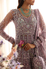 Gulaal | Zeva - Purple Net Maxi