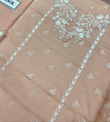 Azure | Unstitched 3 Piece Chiffon Collection -Pink Delight
