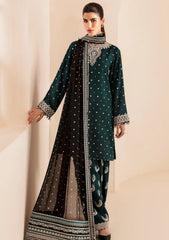 Jazmin | Premium Embroidered Raw Silk | Zinc