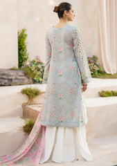 Iznik - Ice-Green - Lawn Chiffon Dupatta