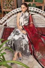 Maria B | Unstitched M.Prints | ANAAR WHITE MPT-1803-A