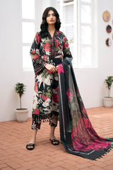 Barooque | Black - Khadija - Lawn Collection 2025