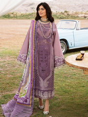 Bin Ilyas | Lilac -  Cotton Chickenkari Collection