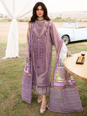 Bin Ilyas | Lilac -  Cotton Chickenkari Collection