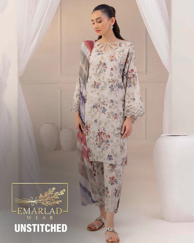Baroque | Skin - Chikankari Lawn with Chiffon Dupatta