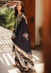 Maryam & Maria | Black - Lawn Collection