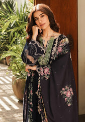 Maryam & Maria | Black - Lawn Collection