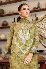Maria B Mprint | Mustard Green - Lawn Collection