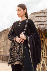 Maria B MPT-2403-B |  Black - Lawn Eid Collection