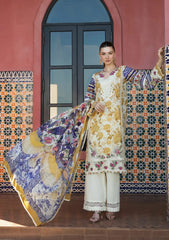 Elaf | Yellow Multi - Lawn Collection 2025