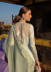 Crimson | Pista - 3 Panel Chikankari  Collection