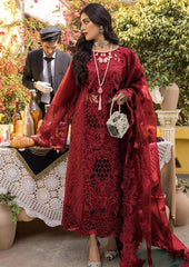 Bin Ilyas | Maroon - Chikankari  Collection
